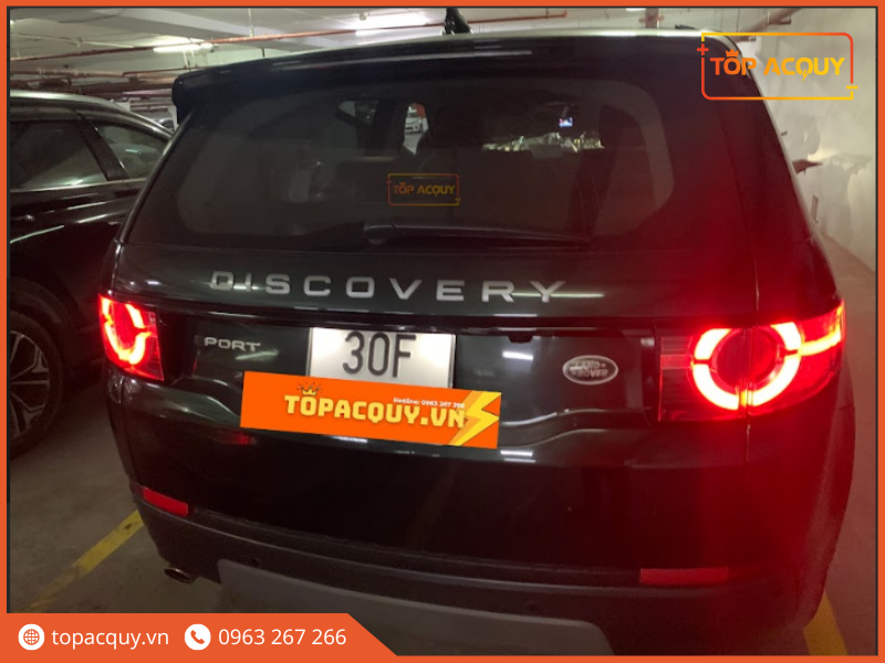 thay ắc quy xe Land Rover