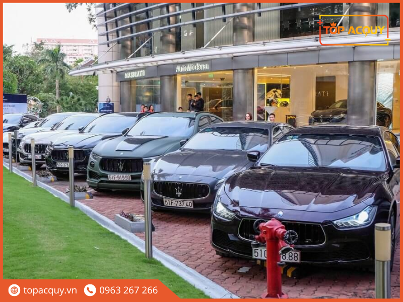 ắc quy ô tô Maserati
