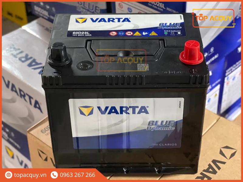 Ắc Quy Varta 60D23L 12V - 60Ah