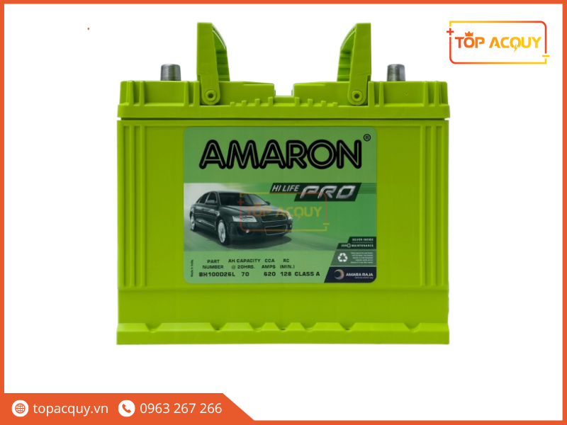 Ắc quy AMARON PRO 100D26L 12V-70AH