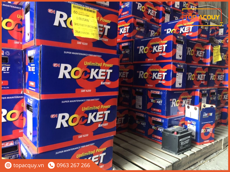 Ắc quy khô Rocket