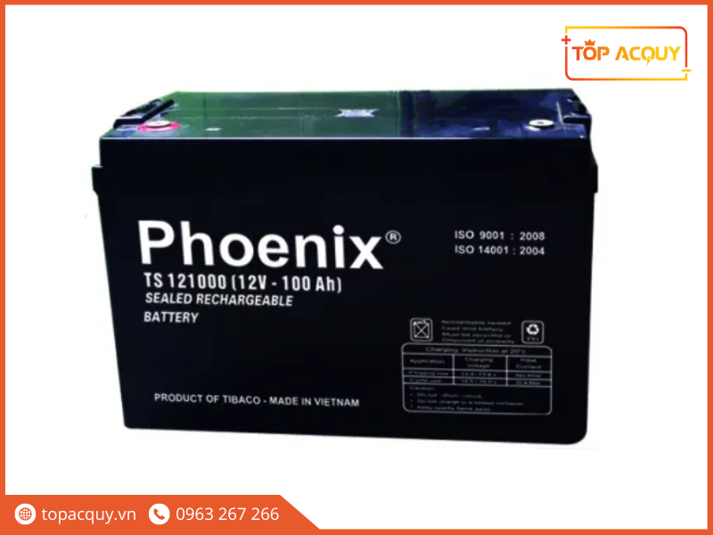 ắc quy viễn thông 100Ah