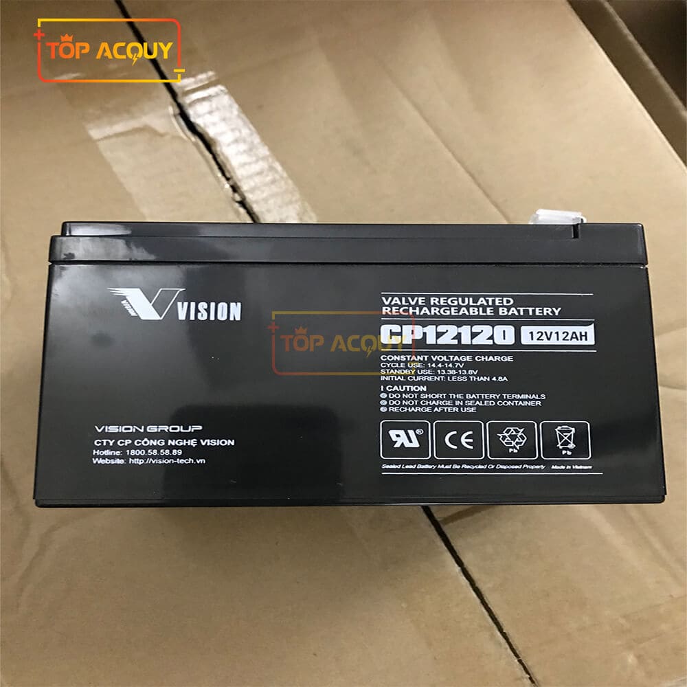 Ắc quy Vision 12V 12AH CP12120