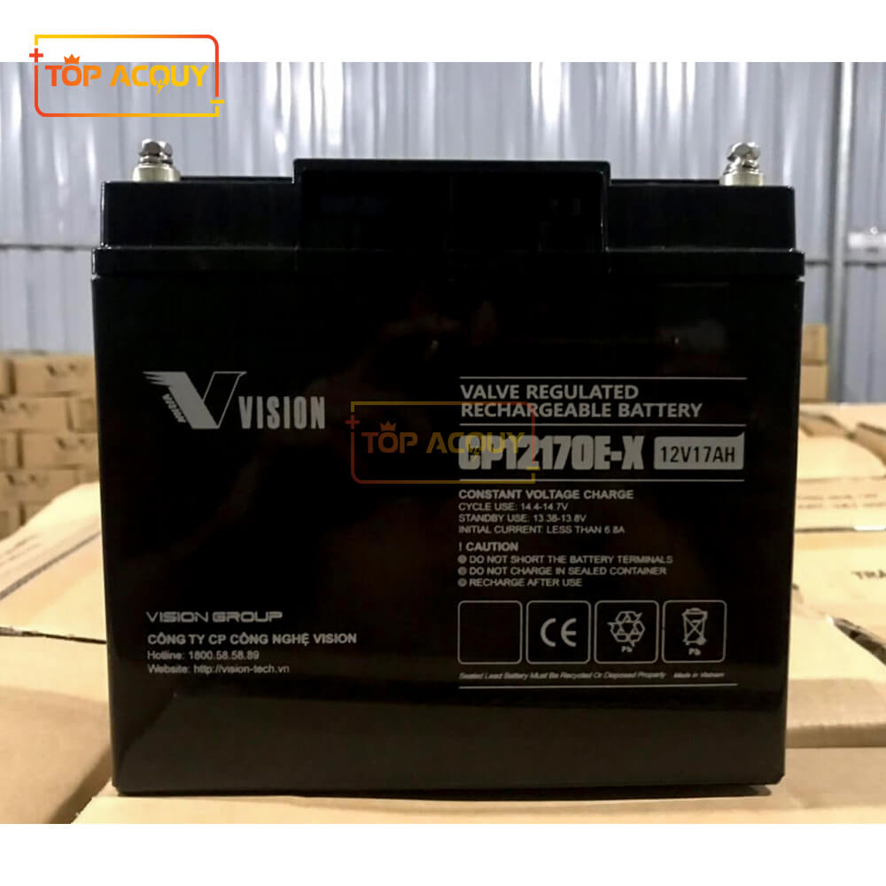 Ắc quy Vision 12V 17Ah