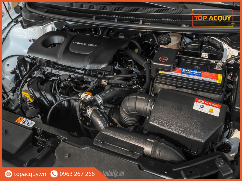 thay bình ắc quy kia cerato