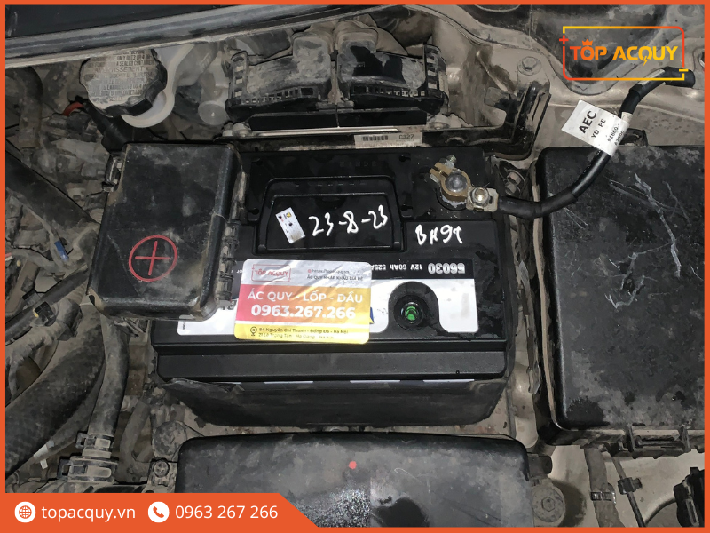 thay bình ắc quy kia cerato