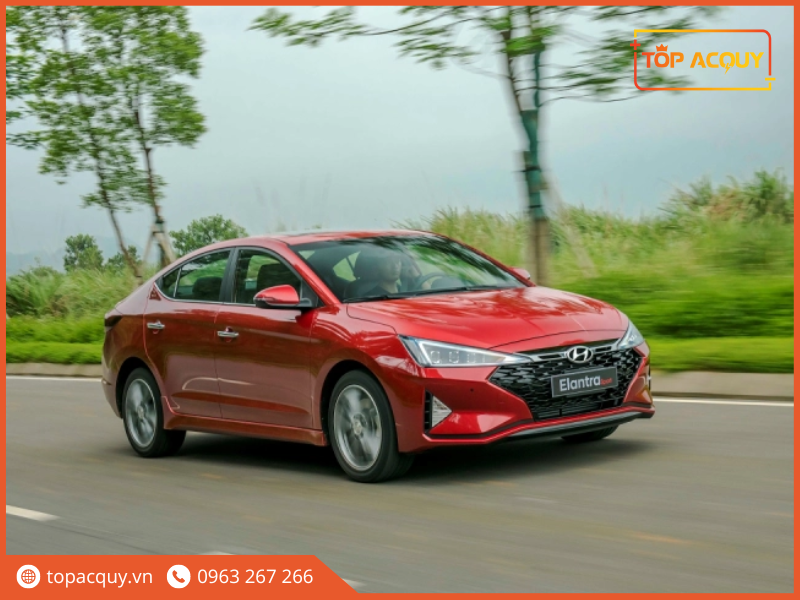ắc quy xe elantra