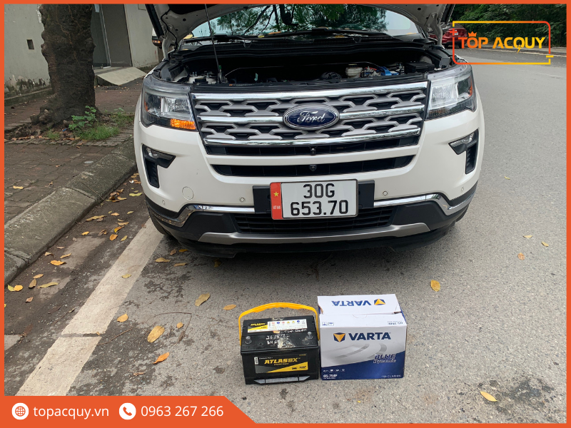 ắc quy xe explorer