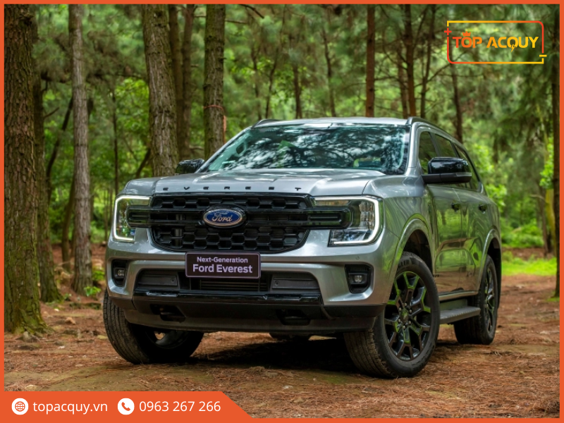 ắc quy xe ford everest