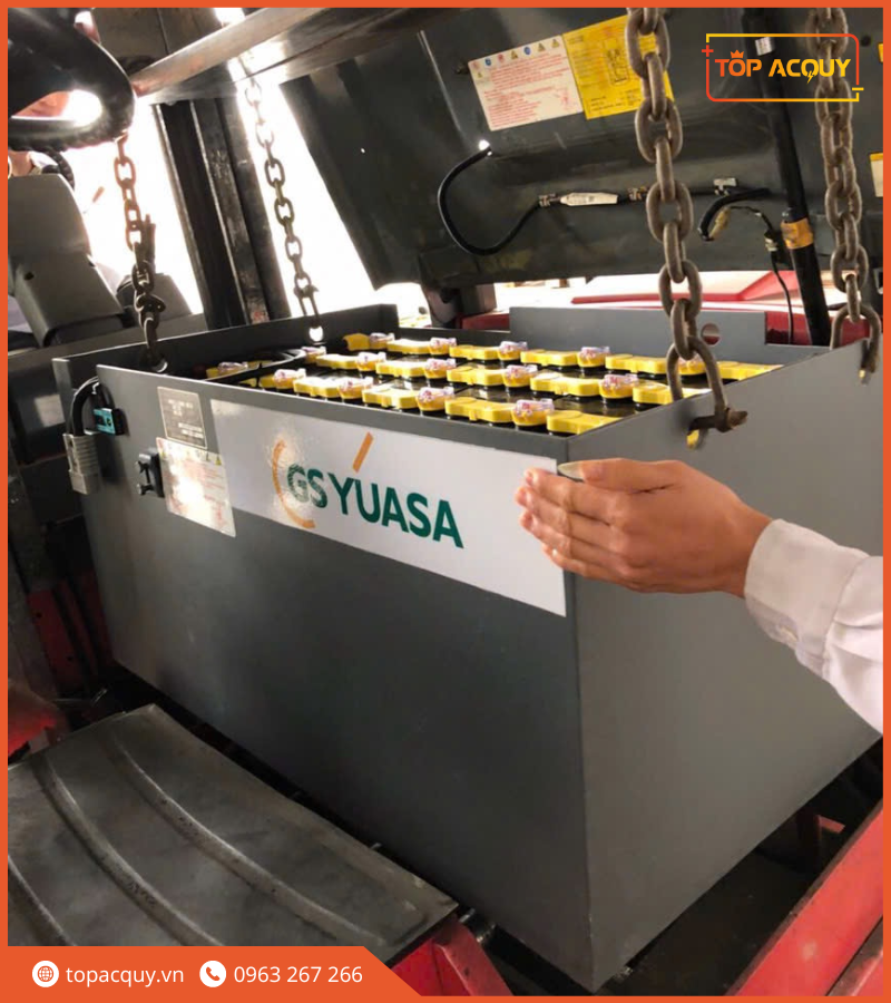 ắc quy xe nâng GS