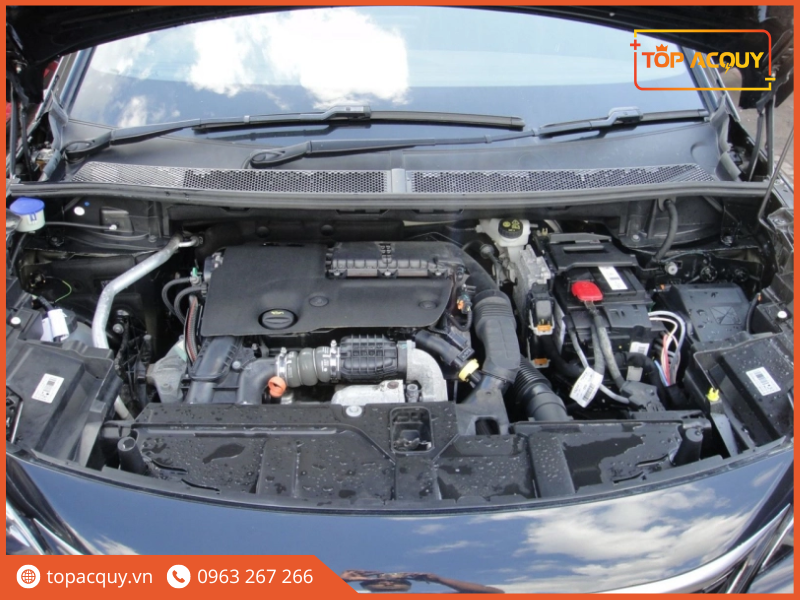 thay ắc quy xe peugeot 3008