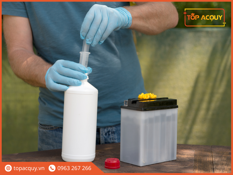 Axit bình ắc quy có nguy hiểm không