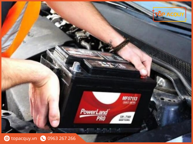 bình ắc quy để lâu không dùng