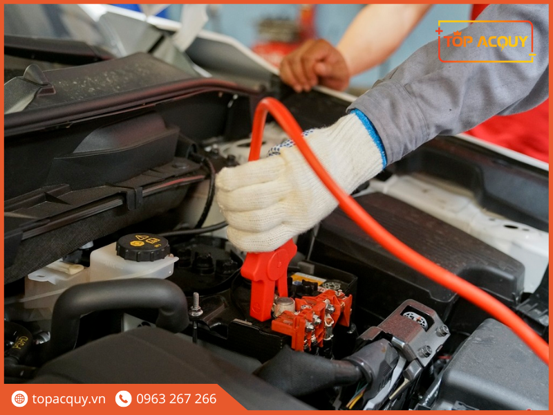 bình ắc quy để lâu không dùng