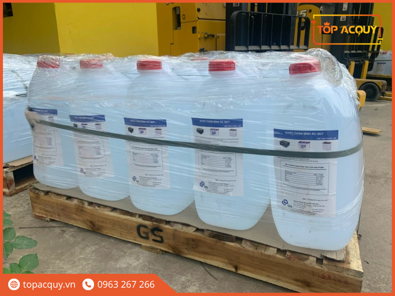 Nước cất châm bình Enimac