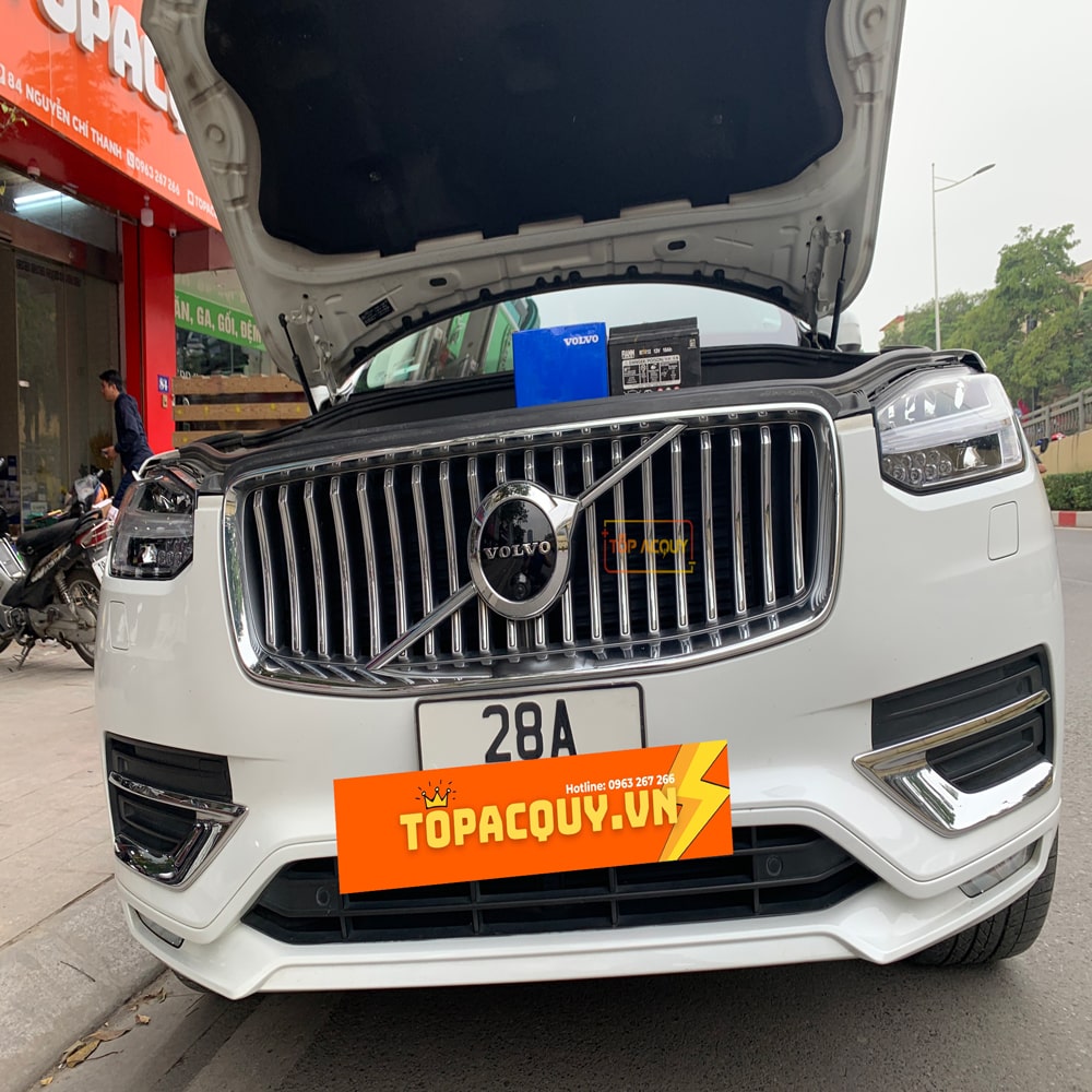 Thay bình phụ xe Volvo XC60 tại Hà Nội