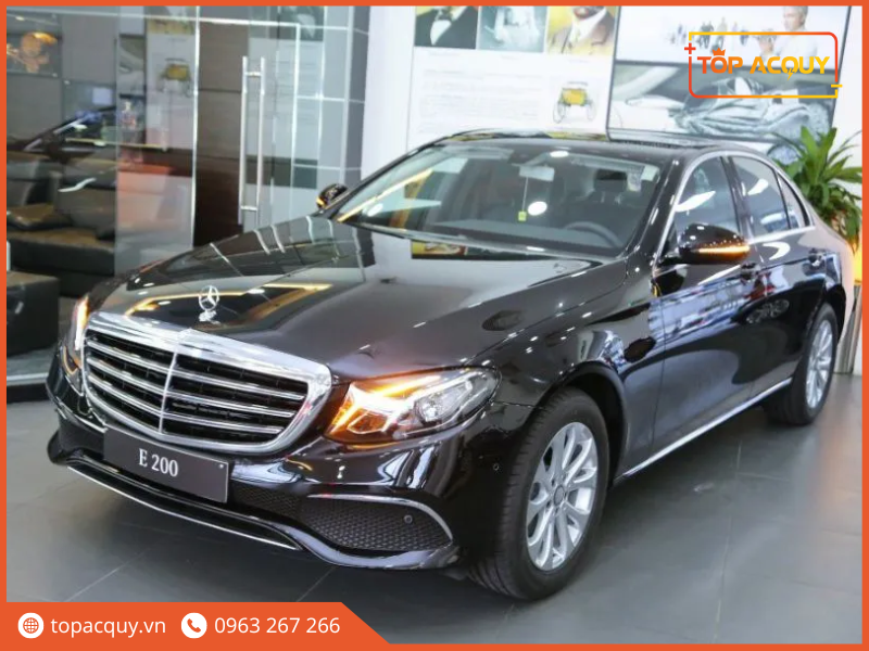 bình ắc quy xe mercedes e200