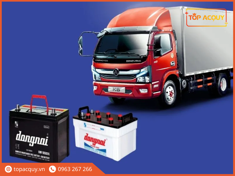 ac quy xe tai