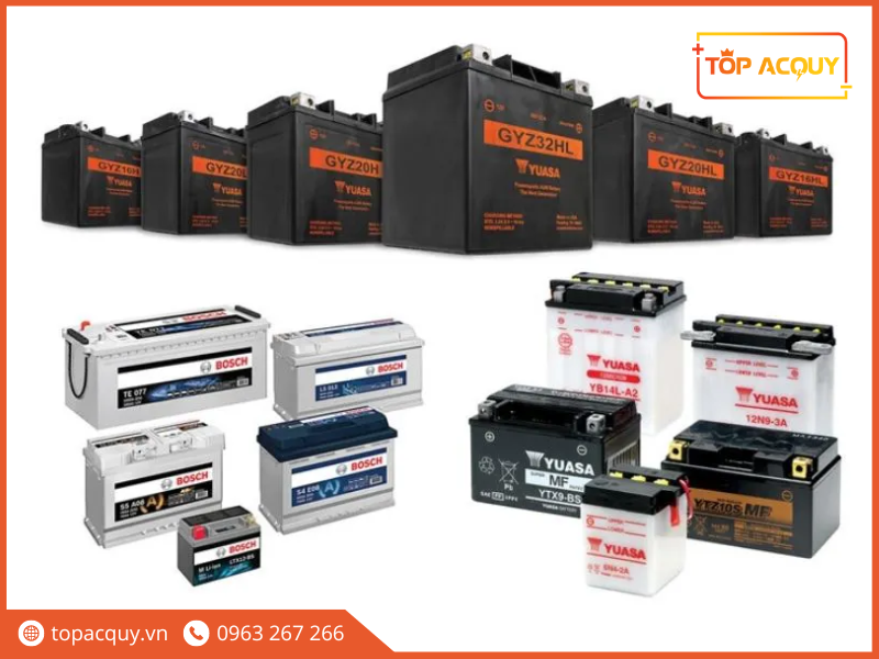 bình ắc quy xe tải