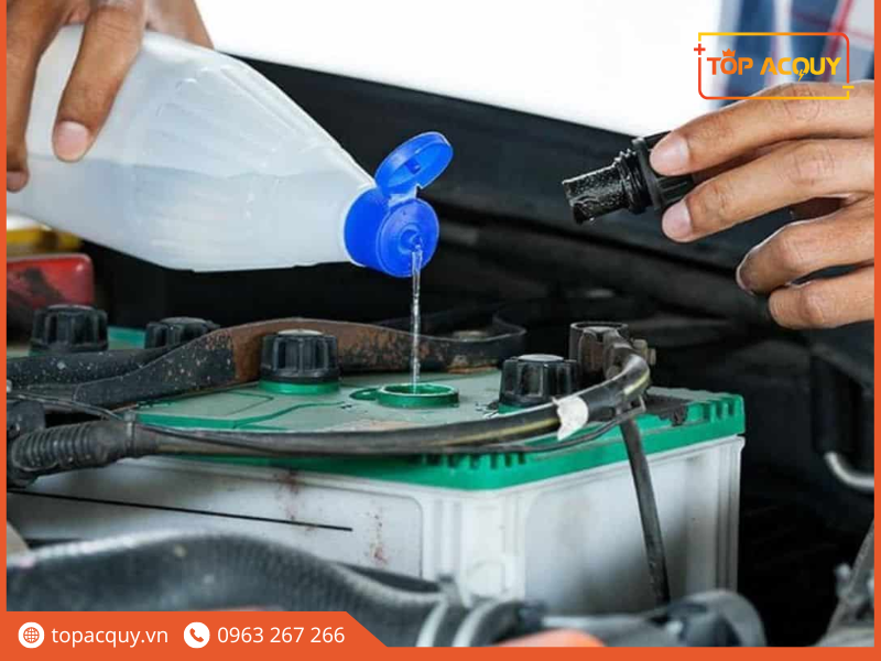 cách bảo quản bình ắc quy khi không sử dụng