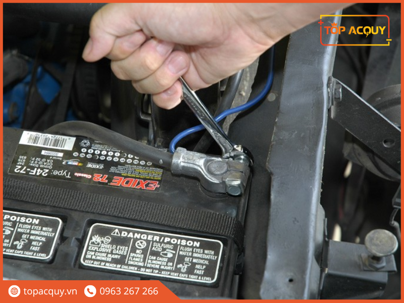 cách bảo quản bình ắc quy khi không sử dụng