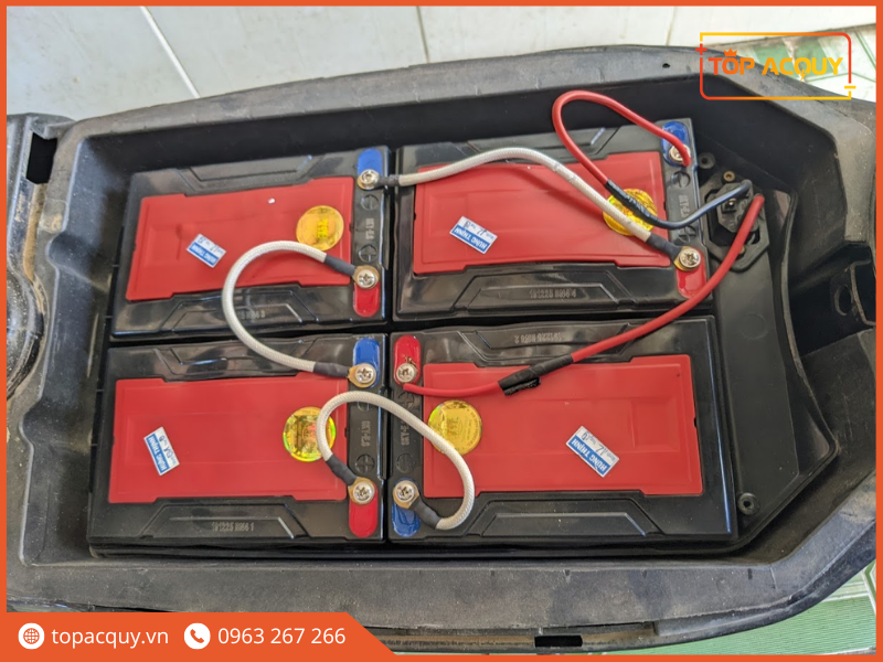 Hướng dẫn cách đấu bình ắc quy xe đạp điện hiệu quả