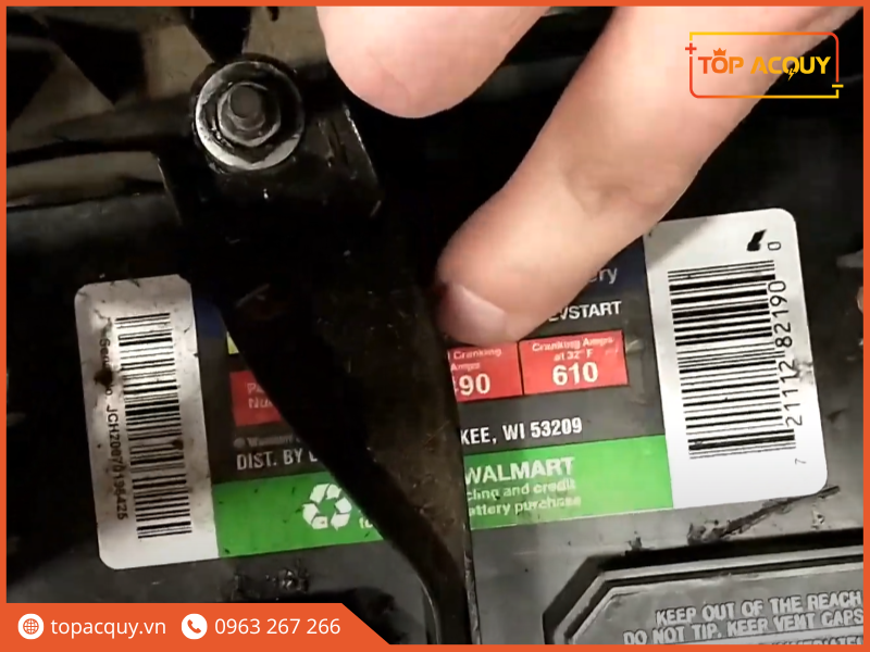 chỉ số định mức Amps