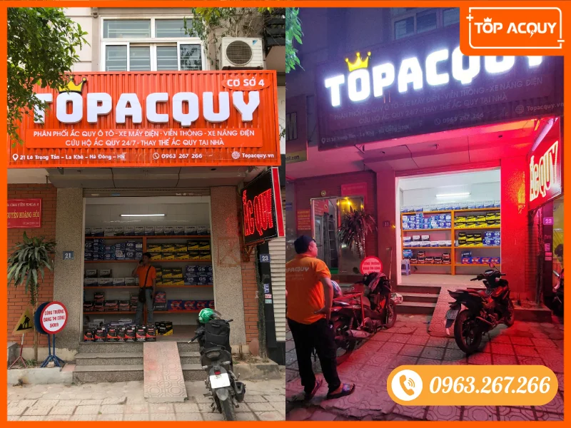Topacquy là cửa hàng ắc quy Bắc Từ Liêm uy tín hàng đầu
