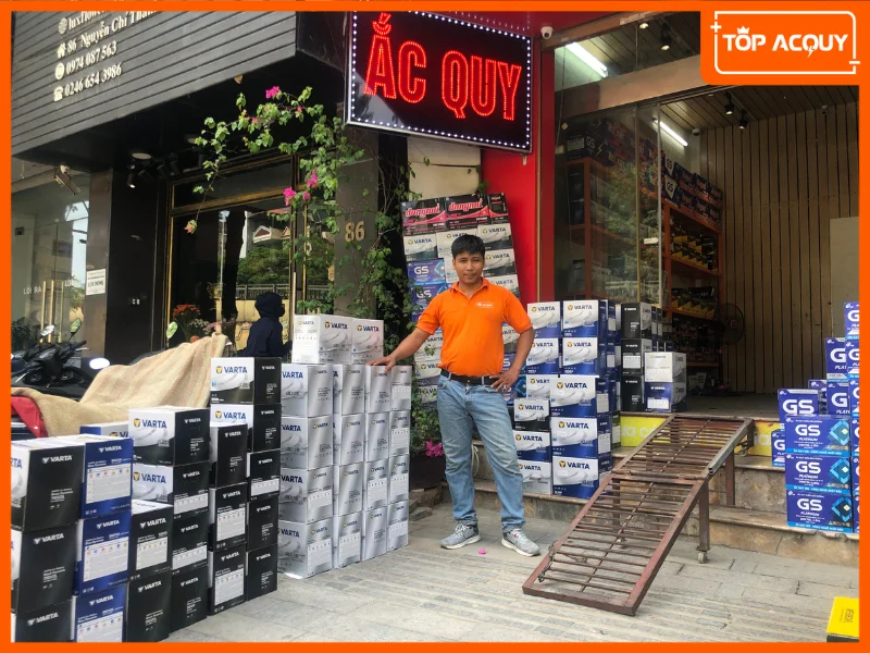 Những thương hiệu ắc quy hàng đầu được phân phối tại Topacquy
