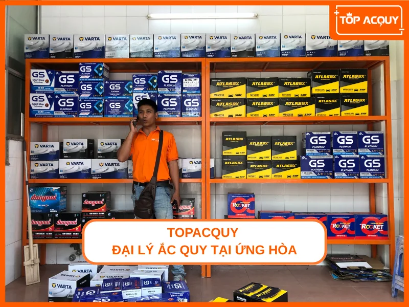 Cửa hàng ắc quy Ứng Hòa của Topacquy