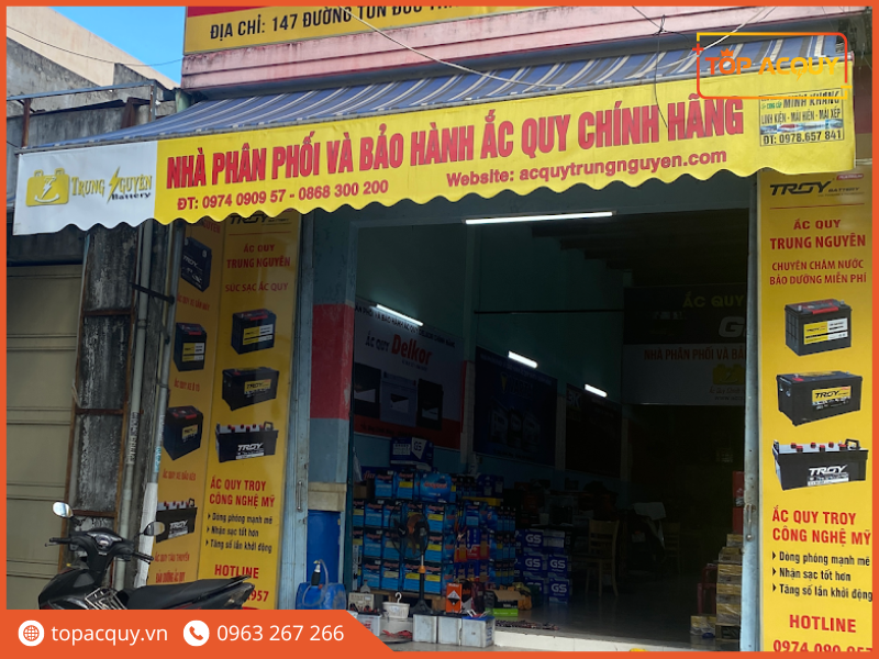 cửa hàng bán bình ắc quy tại Đà Nẵng