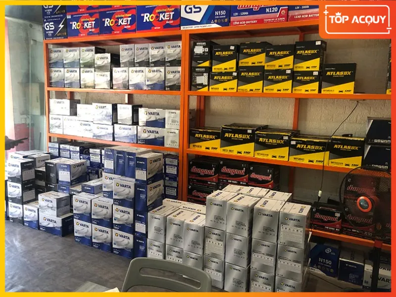 Topacquy cung cấp những thương hiệu ắc quy ô tô hàng đầu