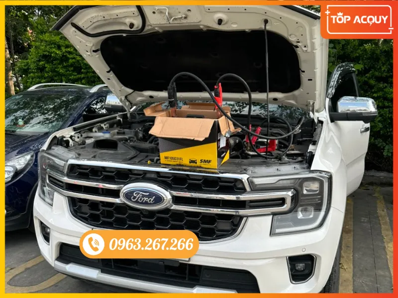 Topacquy luôn sử dụng các thiết cị chuyên dụng để cứu hộ ắc quy nhanh chóng và chính xác