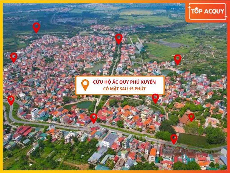 Topacquy cưu shooj ắc quy ô tô tại Phú Xuyên nhanh chóng