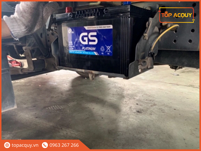 ắc quy gs chính hãng