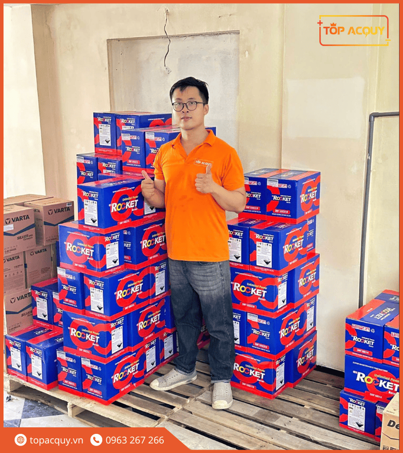 Đại lý ắc quy Rocket