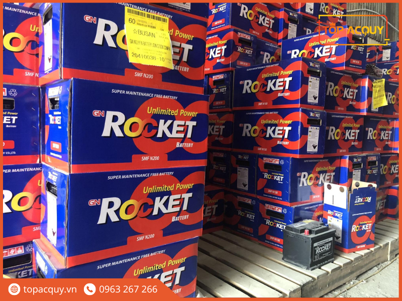 Đại lý ắc quy Rocket