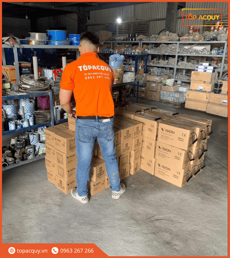 đại lý ắc quy Vision tại Hà Nội