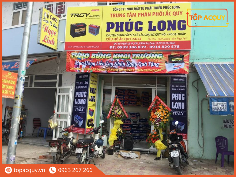 đại lý bình ắc quy GS Phúc Long
