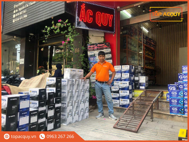 topacquy cung cấp ắc quy cho xe i stop