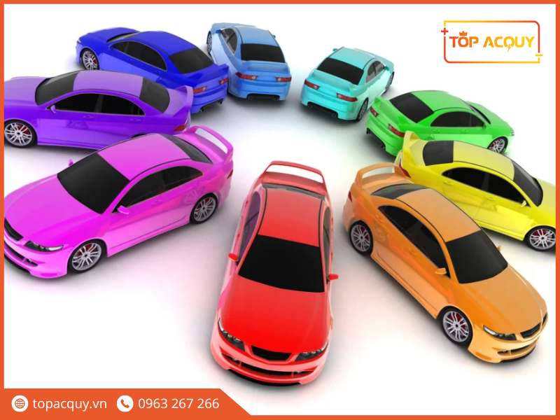 mệnh Thổ hợp màu xe gì