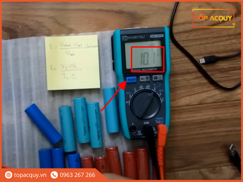 Kiểm tra lại điện trở
