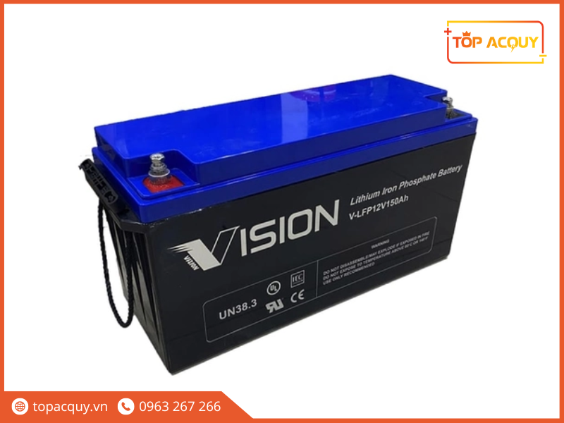 ắc quy lithium Iron Phosphate Vision V-LFP12150