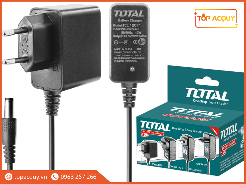 bộ sạc pin lithium ion 12V