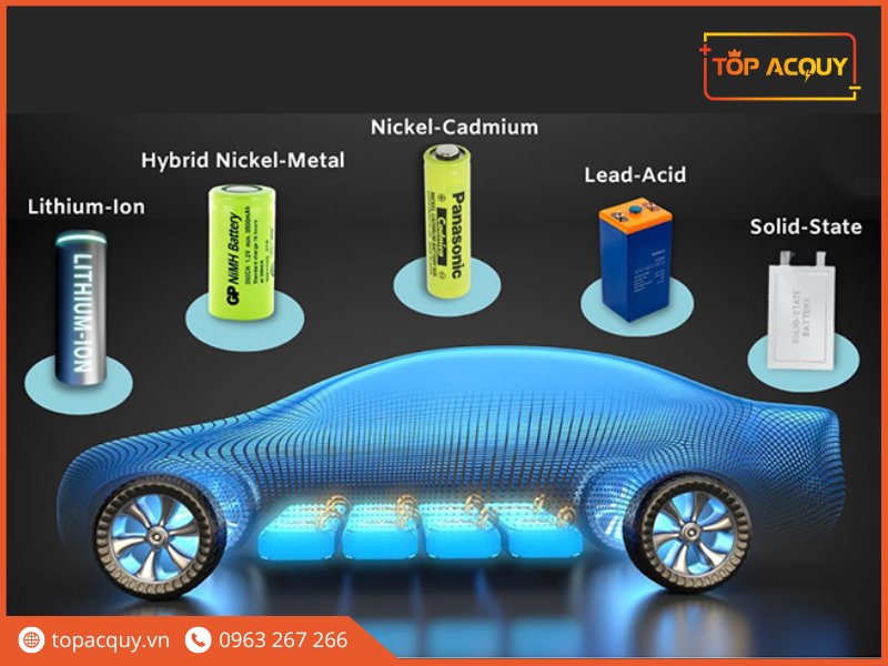 Các loại pin dành cho xe điện
