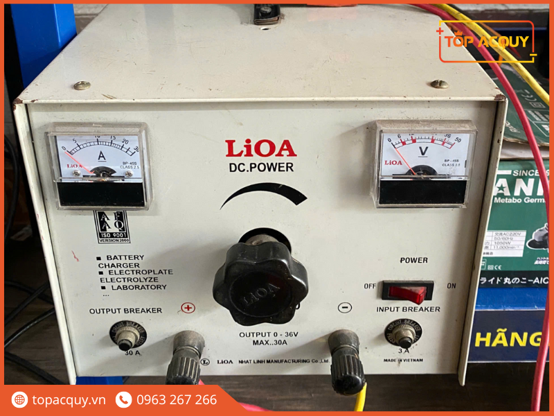 Máy sạc ắc quy Lioa