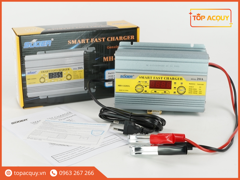 Sạc bình ắc quy 6V đơn giản