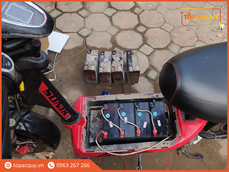 sạc xe đạp điện qua đêm