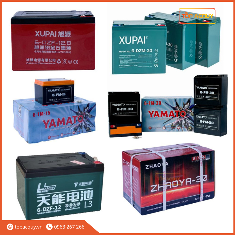 thay ắc quy xe máy điện