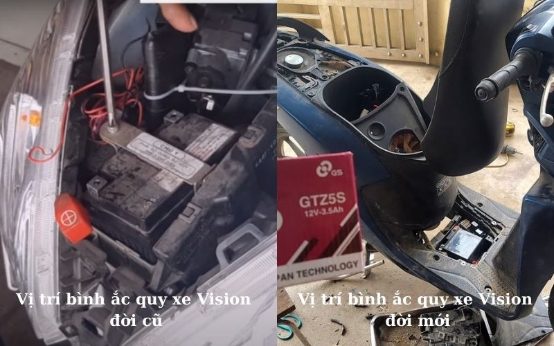 thay ắc quy xe vision giá bao nhiêu